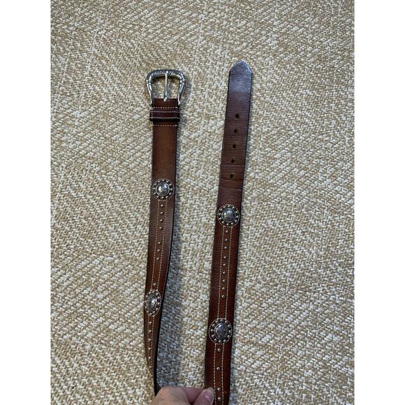 Brighton Leather Western Belt Size 38 main image 6
